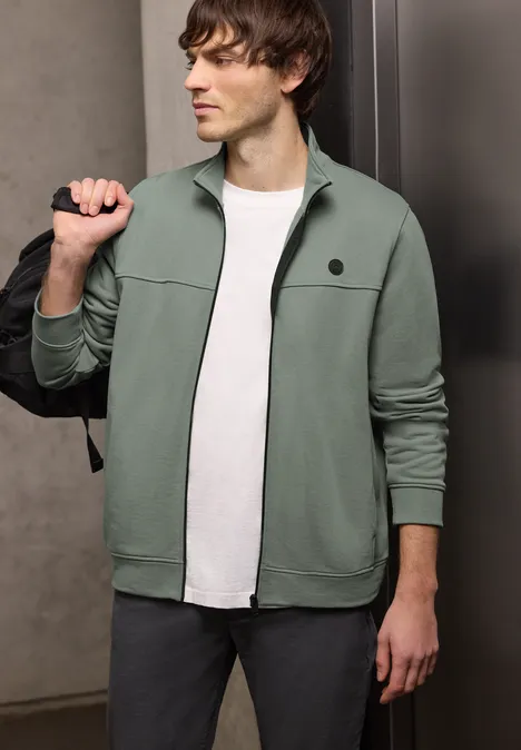 Miękka kurtka Basic dusty mint