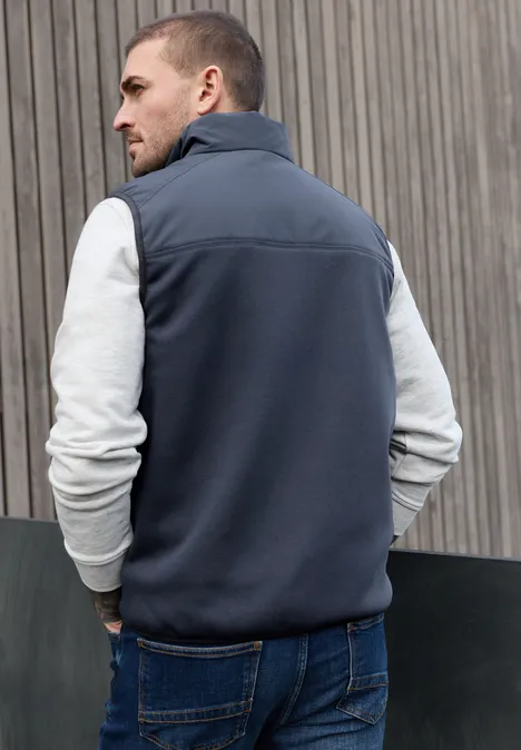 Strukturmix Weste summer night blue Strukturmix Weste summer night blue