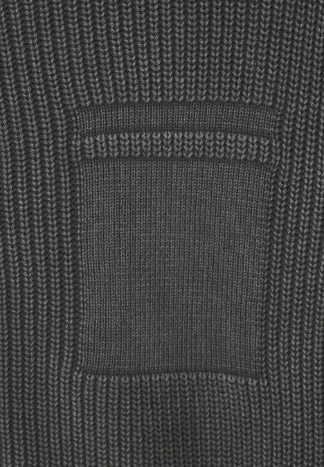 Cardigan met rits light iron grey Cardigan met rits light iron grey