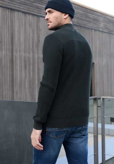 Washed-Look Jacke dark ink blue