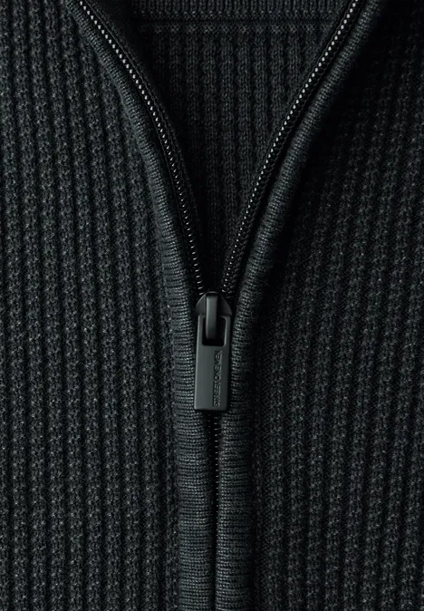 Washed-Look Jacke dark ink blue