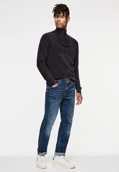Softer Baumwoll Troyer Black