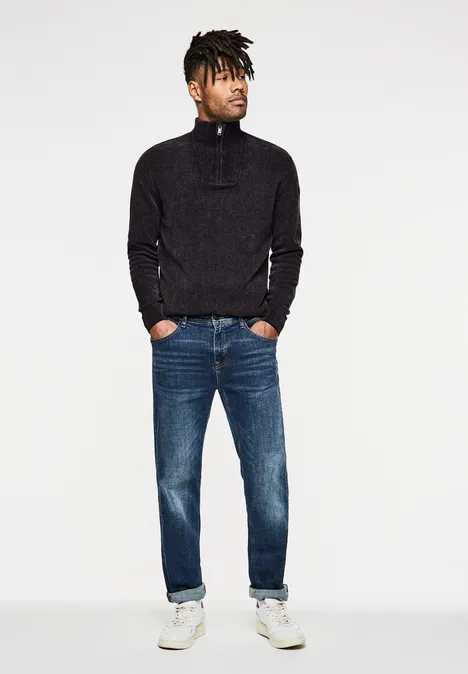 Softer Baumwoll Troyer Black