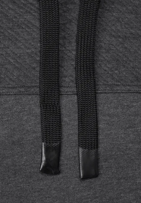 Pullover im Strukturmix anthra grey melange