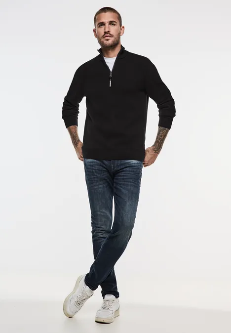 Troyer Strickpullover Black