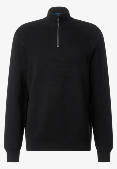 Troyer Strickpullover Black