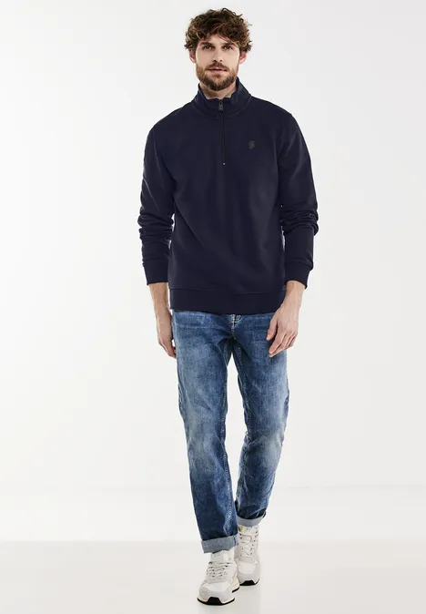 Troyer Sweatshirt eclipse blue