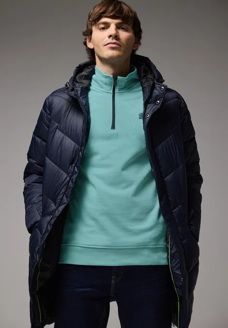 Troyer Sweatshirt aurora turquoise
