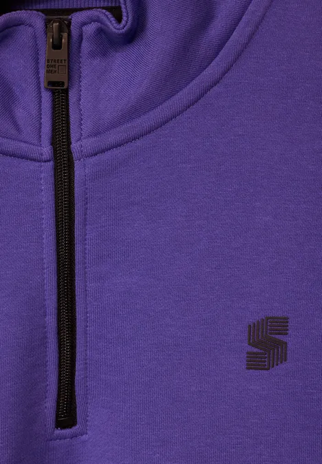 Troyer sweatshirt ultra violet