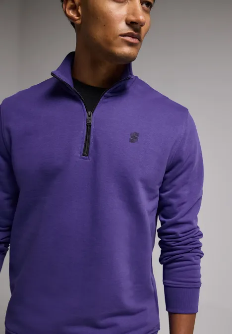 Troyer sweatshirt ultra violet