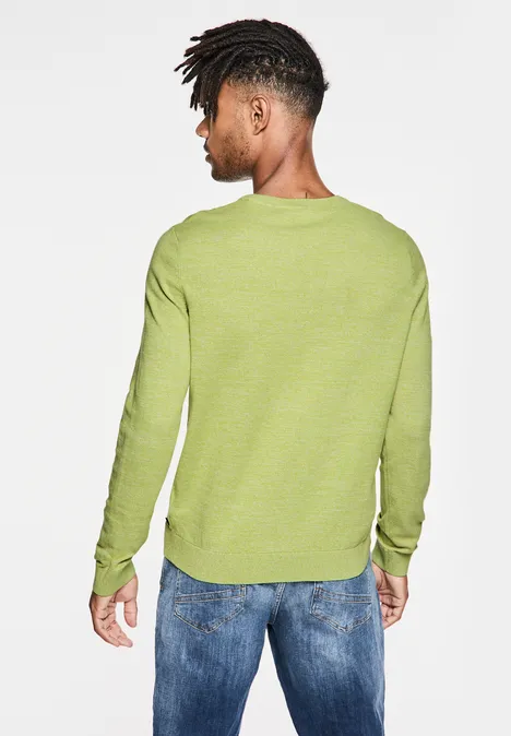 Feinstrickpullover light lime green
