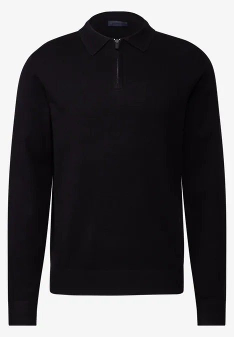Softes Poloshirt Black