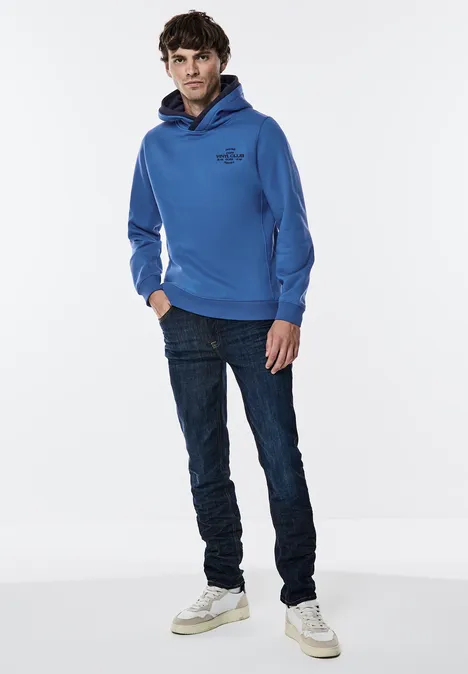 Hoodie casual blue