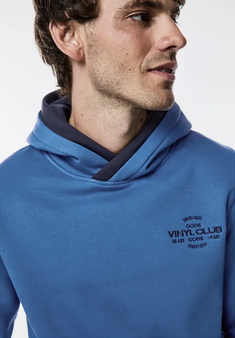 Hoodie casual blue