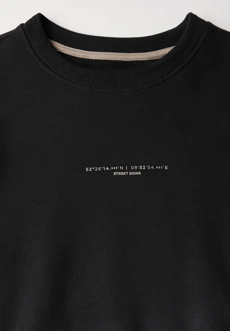 Softes Sweatshirt Black