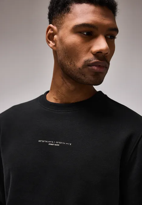 Softes Sweatshirt Black