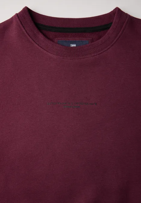Softes Sweatshirt dusty red