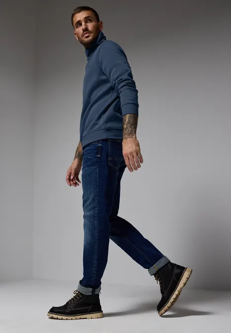 Zacht sweatshirt infinite blue Zacht sweatshirt infinite blue