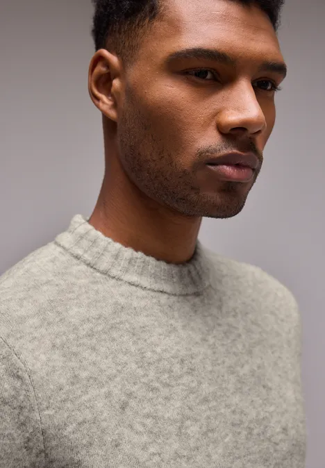 Softer Strickpullover soft sand melange