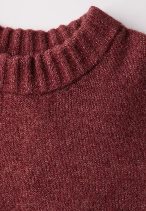 Gebreide trui real red melange