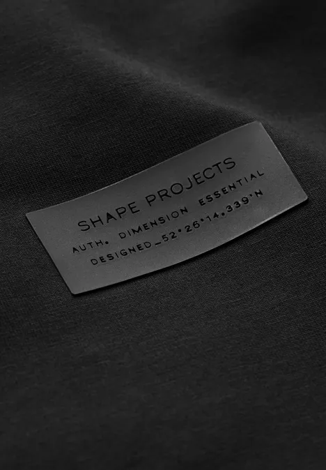 Stretch Crewneck Sweater Black