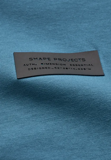 Stretch Crewneck Sweater digital blue