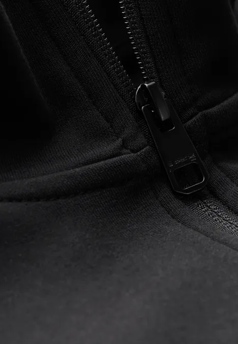 Stretch Halfzip Sweater Black