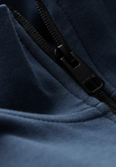 Stretch Halfzip Sweater infinite blue