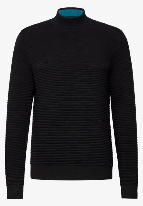 Pull structuré Black