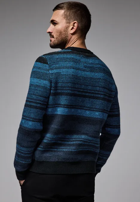 Jaquard Pullover Black