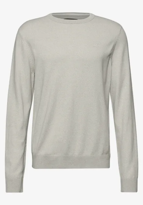 Basic katoenen trui bright white Basic katoenen trui bright white
