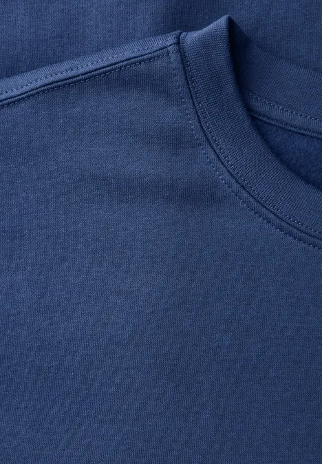Crewneck Sweatshirt azure blue
