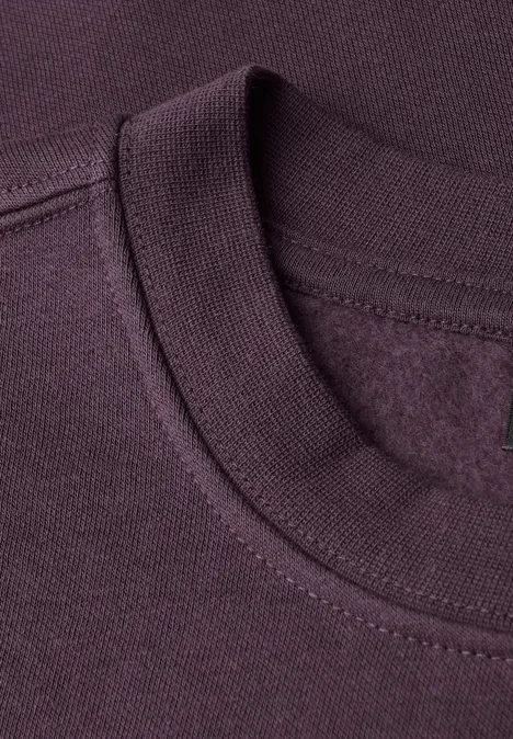 Crewneck Sweatshirt bordeaux red