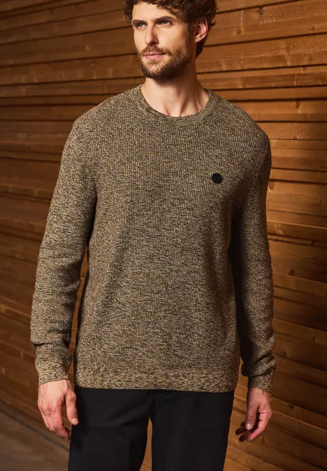 Mouline Strukturpullover golden yellow