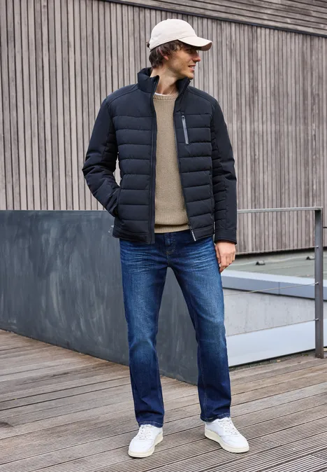 Sweter dwukolorowy null