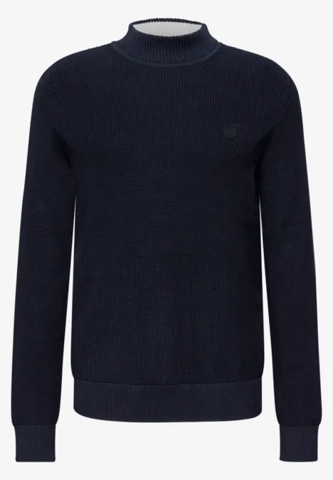 Pullover mit Stehkragen nightside blue Pullover mit Stehkragen nightside blue