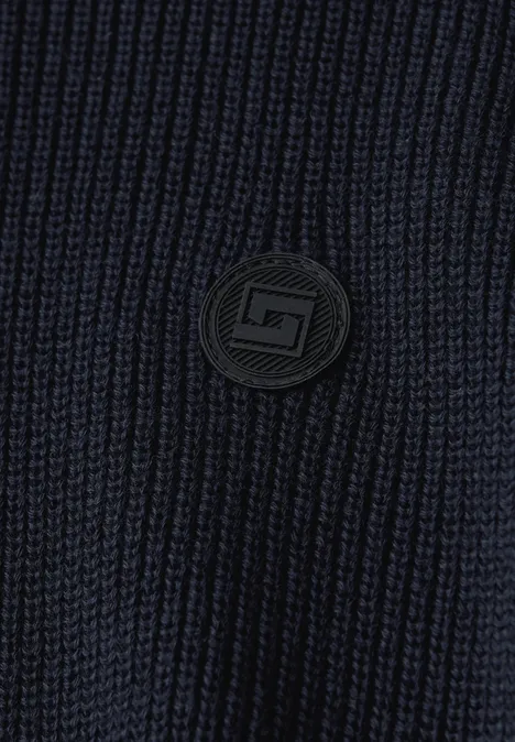Pullover mit Stehkragen nightside blue Pullover mit Stehkragen nightside blue