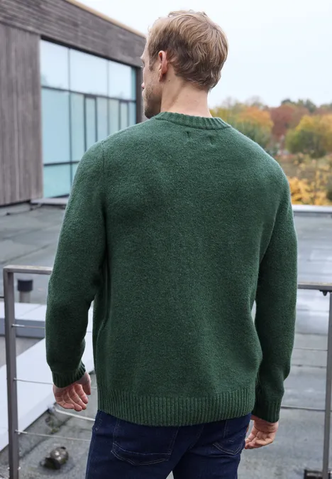 Pullover mit Woll-Anteil soft olive green Pullover mit Woll-Anteil soft olive green