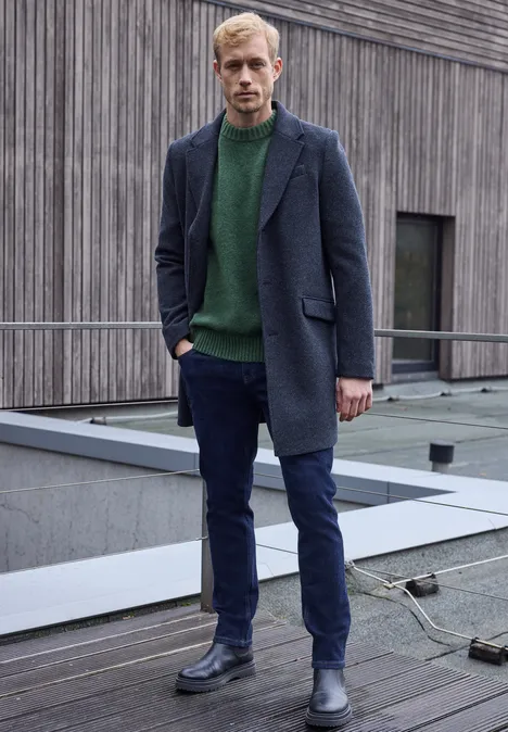 Pullover mit Woll-Anteil soft olive green Pullover mit Woll-Anteil soft olive green