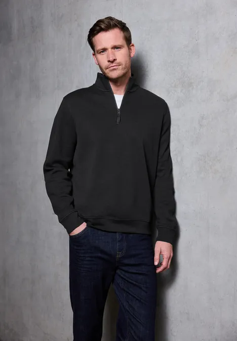 Bluza Piqué Troyer Black