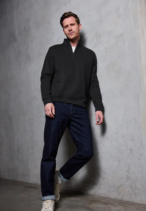 Bluza Piqué Troyer Black