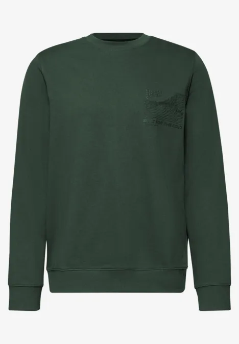 Sweat-shirt avec imprimé détaillé null