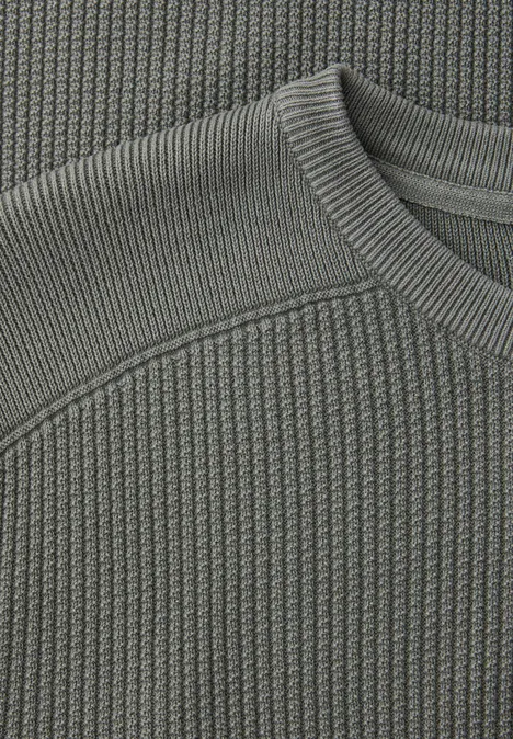Washed-Look Pullover dusty mint Washed-Look Pullover dusty mint
