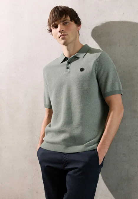 Trui met korte mouwen dusty mint Trui met korte mouwen dusty mint