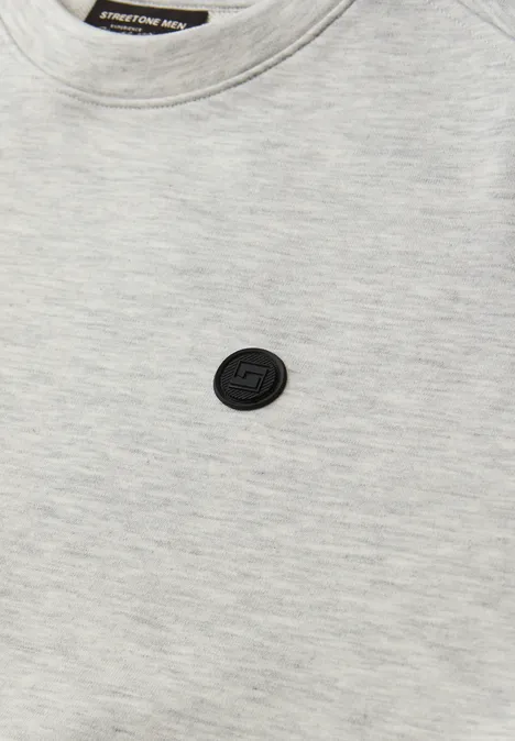 Bluza z okrągłym dekoltem white sand