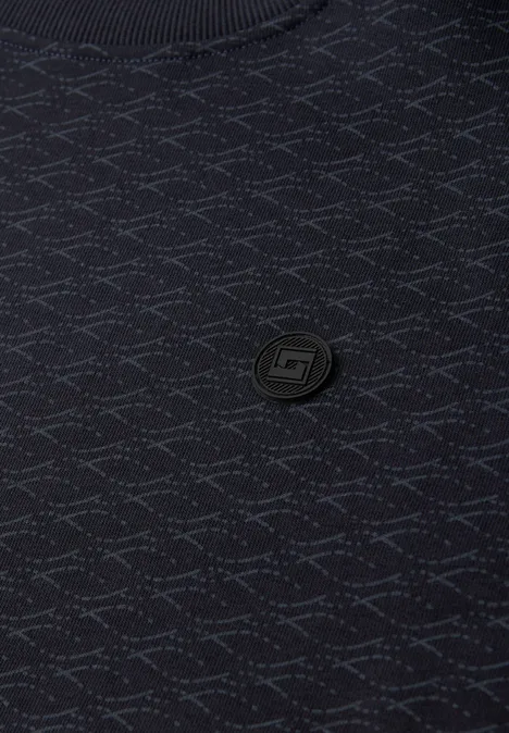 Sweat-shirt à motifs dark ink blue Sweat-shirt à motifs dark ink blue