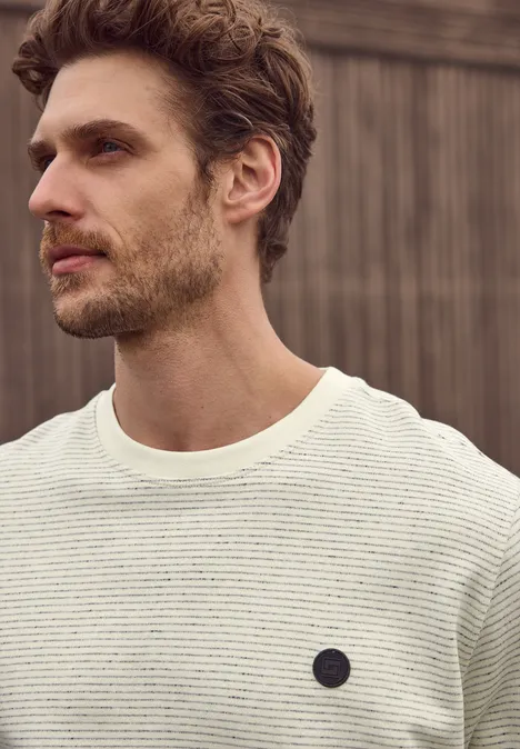 Sweatshirt mit Rundhals in softer Qualität bright white Sweatshirt mit Rundhals in softer Qualität bright white