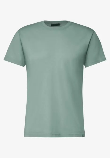 T-shirt aspect délavé dust green