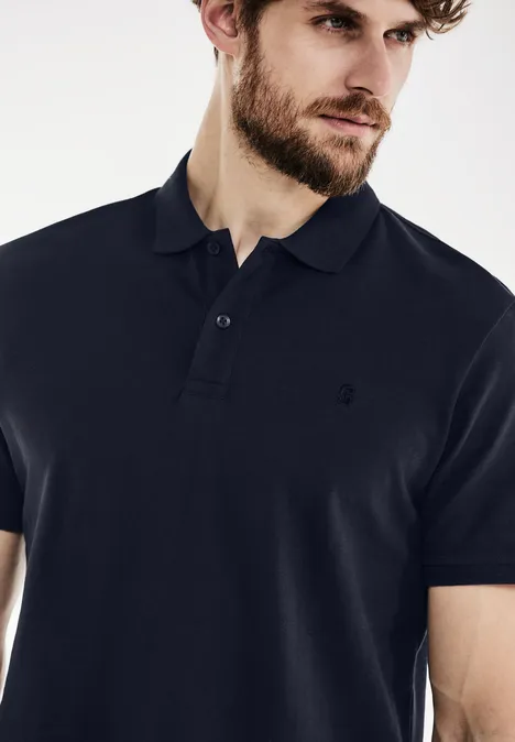 Piqué Poloshirt eclipse blue