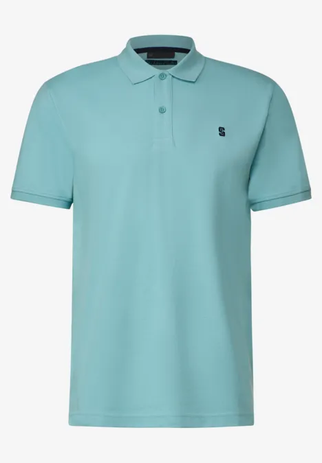 Piqué poloshirt aurora turquoise Piqué poloshirt aurora turquoise